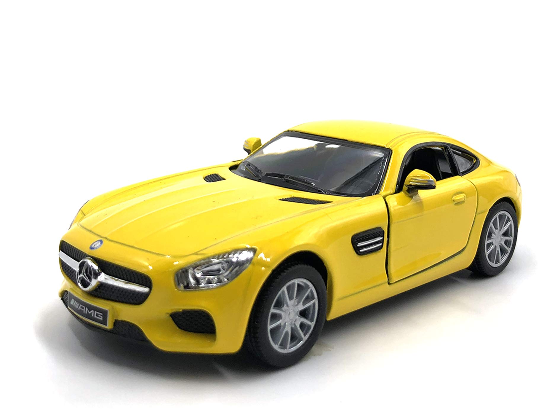 ICE TOYS Scale Model Car with Opening Door (AMG Yellow)