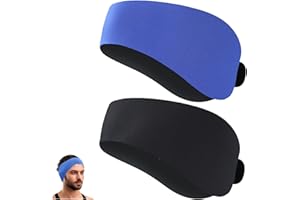 KOAIZHSEN Swimming Headband-Waterproof Swim Ear Band Protection for Kids and Adults Doctor Recommended to Keep Water Out and Hold Ear Plugs in-Water Headband for Surfing,Diving,Pool,Showering,Beach,2Pairs