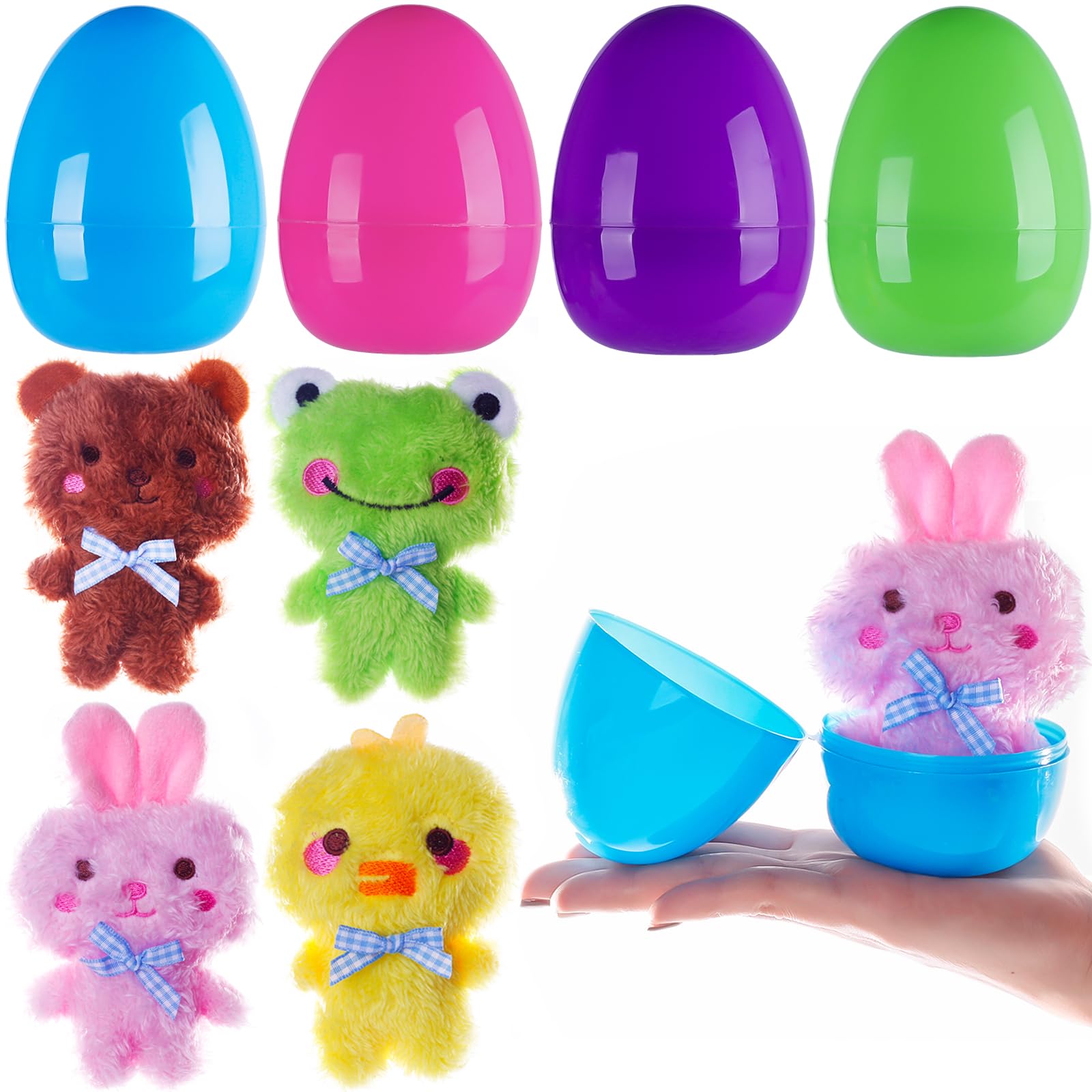 Exun Prefilled Jumbo Easter Eggs of 4.5