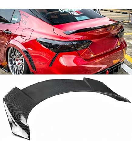 Amazon.com: IKON MOTORSPORTS, Trunk Spoiler Compatible with 2018