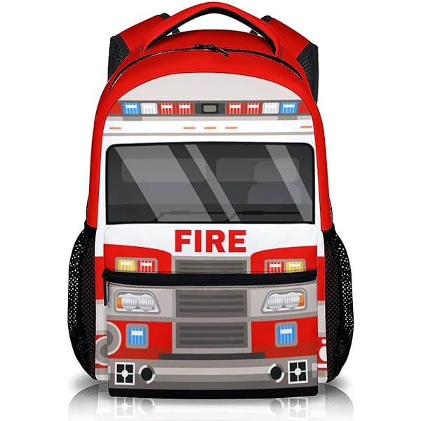 ambulance backpack kid Amazon.com | School Backpack for Kids Boys, 17