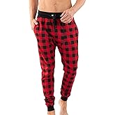 Lazy One Pajama Pants for Men, Cotton Long Johns for Men
