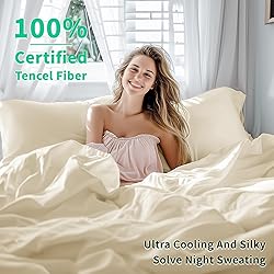 Shilucheng Tencel Sheets 4 Piece, 100% Eucalyptus