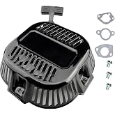 Recoil Starter Assembly for Generac GP5500 GP6500 GP7500E GP8000E Generator | Ruma 0J08073SRV 0J0813ASRV Pull Start Pull Cord Pull Rope for Gemerac 389cc 420cc 439cc 459cc Engine 4400 PSI Pressure Washer