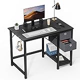 SMUG 40 Inch Computer Desk, Small Office Desk with