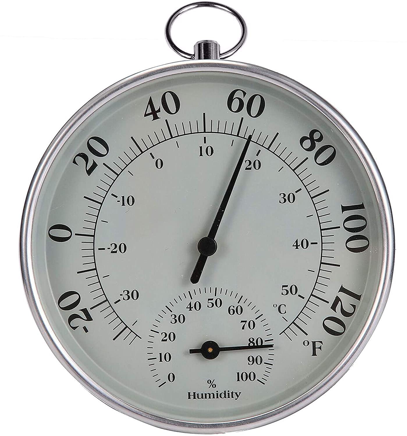 KASTWAVE Indoor Outdoor Thermometer Wireless, Weather Dial Hygrometer