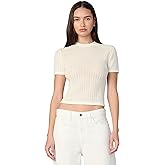 JOE'S JEANS Women's The Crochet Baby Tee