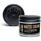 GIBS Tea Tree Matte Cream-Light/Medium Hold, Long Lasting Light Hold, Made in USA 4oz