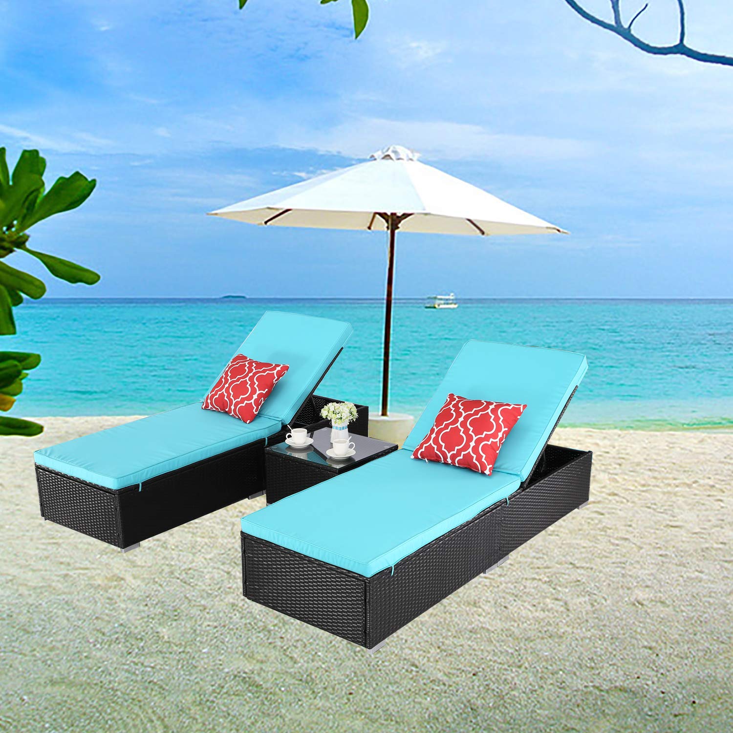 Best patio double lounge chair