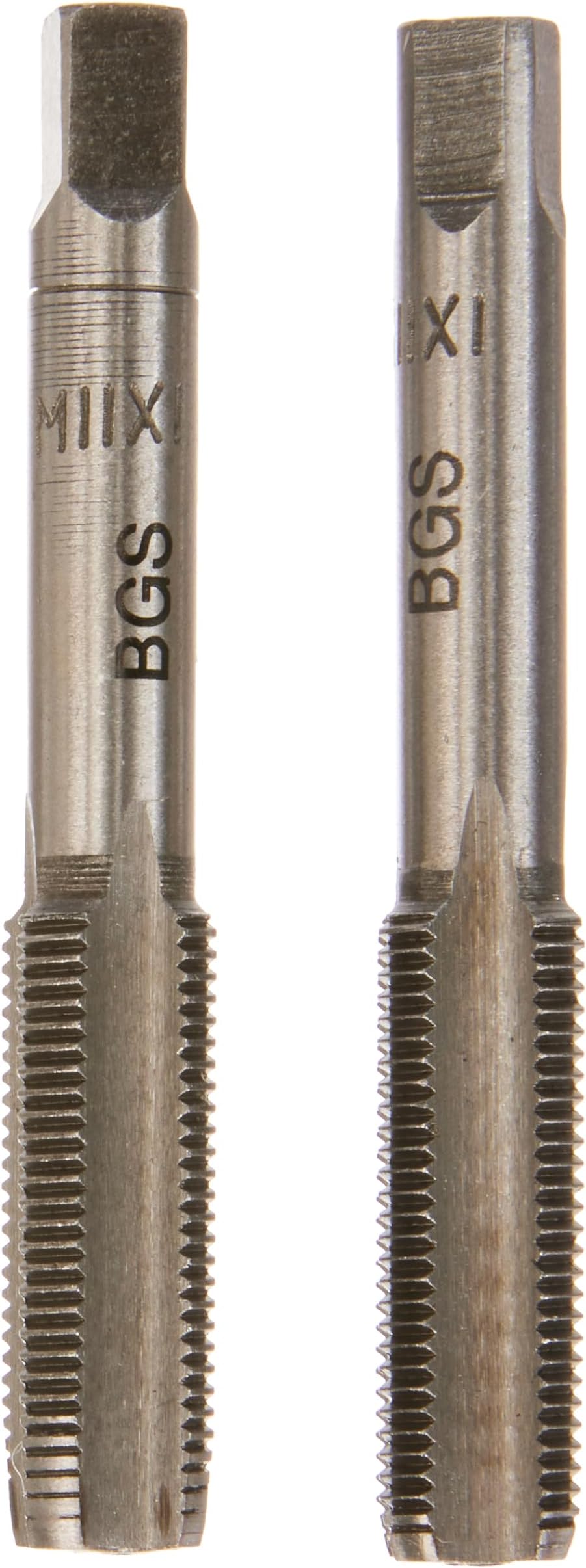 BGS 1900-M11X1.0-B Tap Set Starter and Plug Tap M11 x 1.0 2 pcs