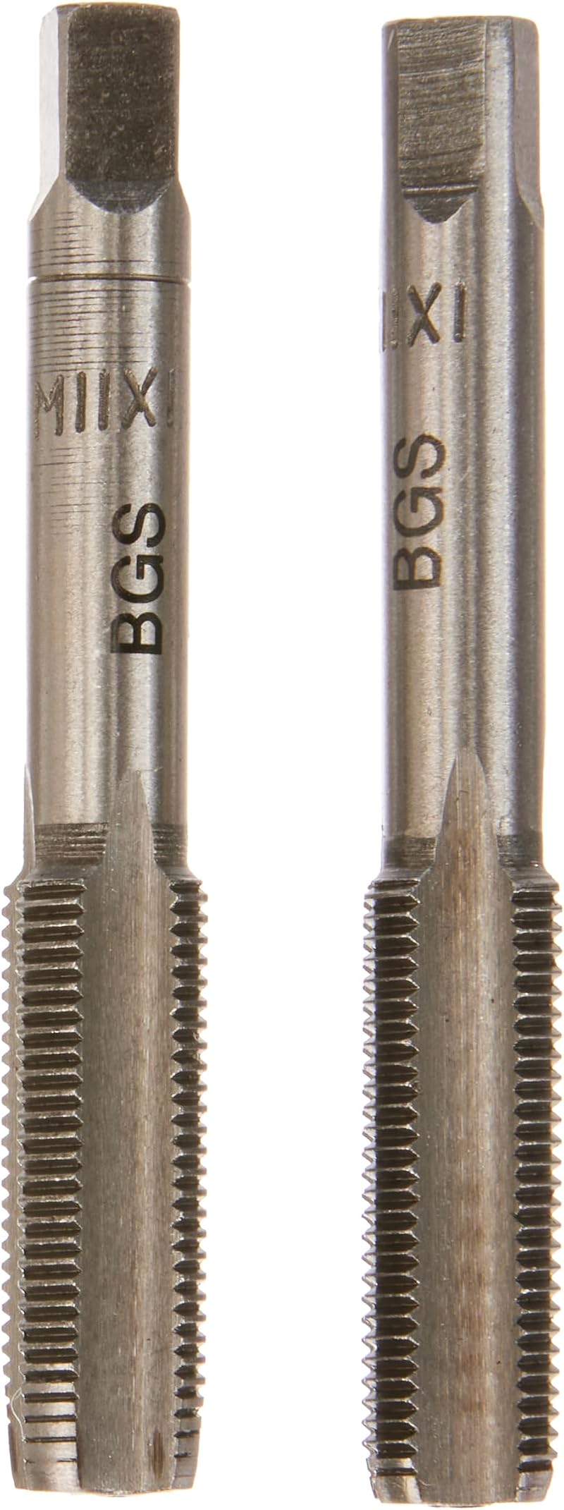 BGS 1900-M11X1.0-B Tap Set Starter and Plug Tap M11 x 1.0 2 pcs