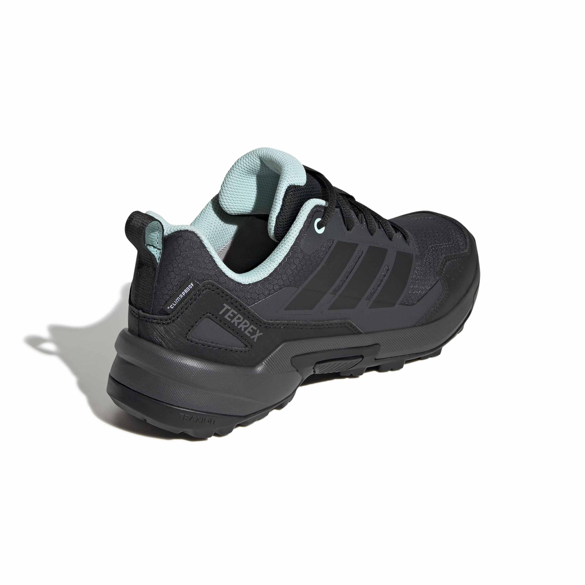 adidas Damen Terrex Eastrail 3 Climaproof Hiking Shoes, Carbon/Core Black/Semi Flash Aqua, 39 1/3 EU 5