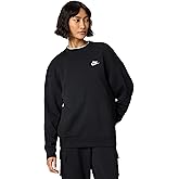 Nike Women's Sportswear Club Fleece Loose Crew-Neck Sweatshirt
