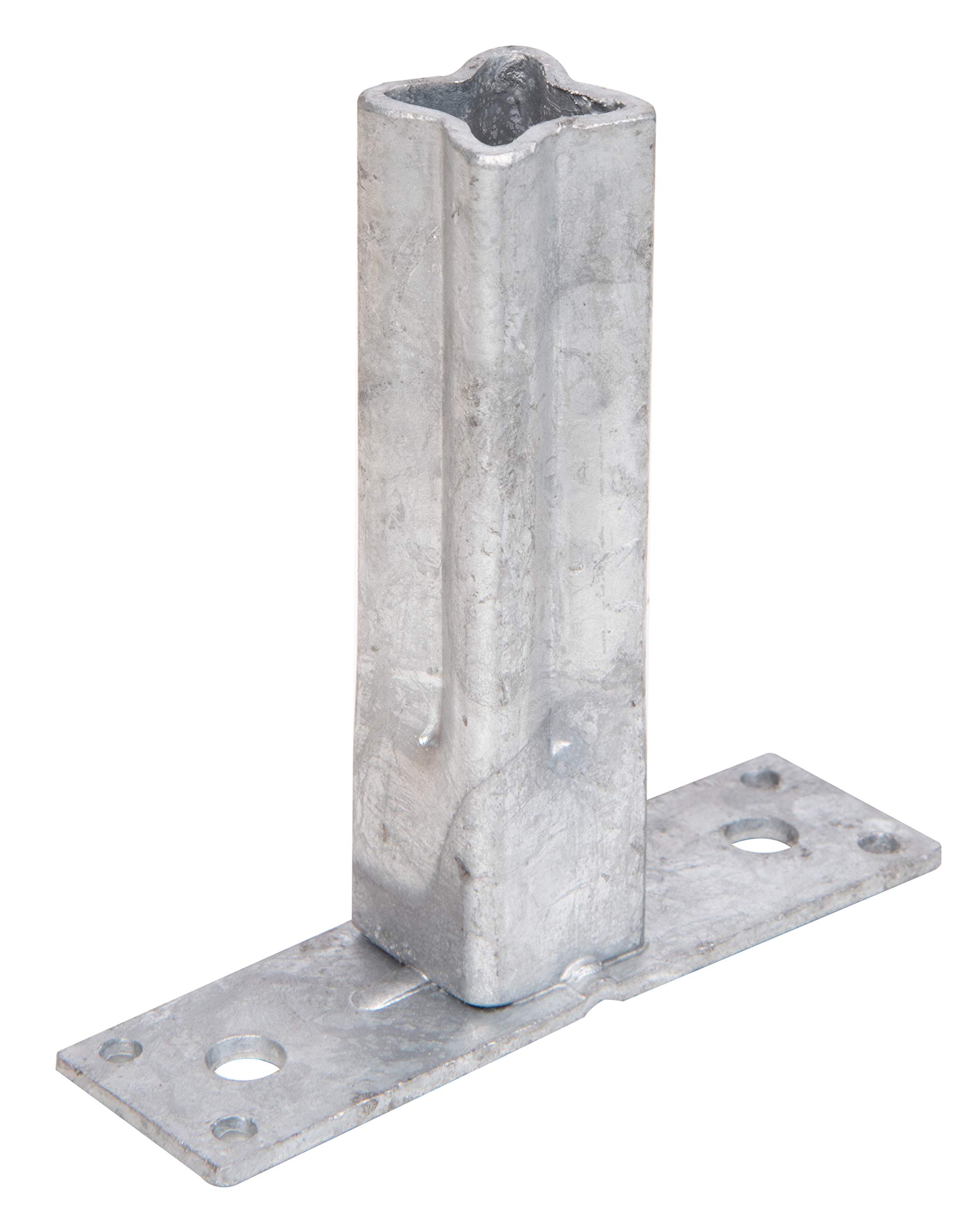 Gah-Alberts 701901 Handrail Support for Universal Posts Hot-Dip Galvanised Width 104 mm Depth 30 mm