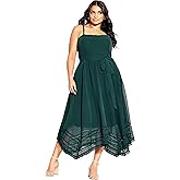 City Chic Women's Plus Size Cocktail Dress - Flirty Nature