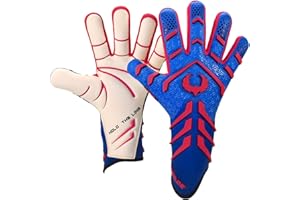Renegade GK Apex Strapless Professional Soccer Goalie Gloves (Sizes 6-12, Level 5.5) 4+5MM EXT Contact Grip | Evo Negative Cut Goalkeeper Gloves for Elite Play | Based in The USA