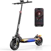 iScooter iX3/iX4 Electric Scooter, 10" Off-Road Tires, 25/28 Miles Range | E-Scooter 800W Motor Up to 25/28 Miles Range, Adjustable Handlebar Height, Folding Commuting Electric Scooter for Adults