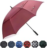 G4Free Golf Umbrella 55/63/69/72/80in Windproof Double Canopy Auto Open