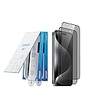 Anker 2 Pack for iPhone 15 Pro Privacy Screen