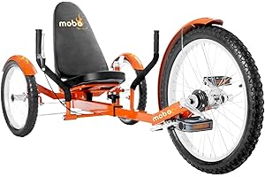 Mobo Triton Pro Adult Tricycle for Men & Women. Beach Cruiser Trike. Pedal 3-Wheel Bike
