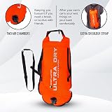 Ultra Dry Adventurer Swim Buoy Tow Float 28L Orange with Waterproof Phone Case view 5