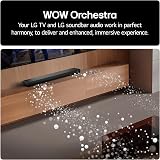 LG Soundbar US20A Immersive Stereo with AI Sound Pro WOW Interface view 3