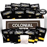 Colonial Coffee Dark Roast Hotel Filter Packs, 0.5oz, 150 Ct