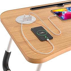 Elekin Laptop Desk for Bed,Portable Folding Lap