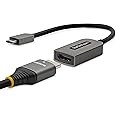 StarTech USBC-HDMI-CDP2HD4K60 0.43-ft USB C to HDMI Audio/Video Cable, Space Gray