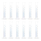 uxcell Plastic Graduated Cylinder, 25ml Measuring