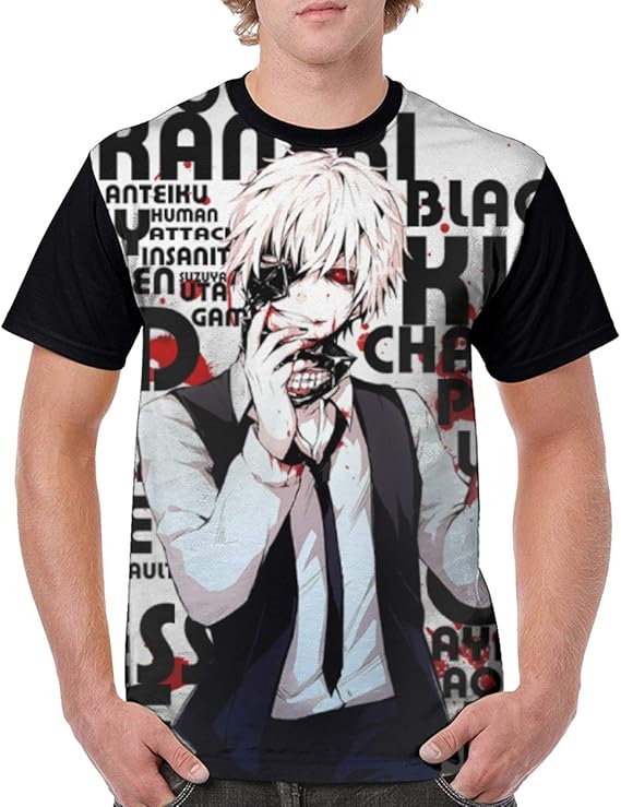 Amazon Co Jp メンズ Tシャツ 東京グール メンズ 半袖 スタイリッシュな プリント 柔らかい おしゃれ カジュアルクラシック印刷 S Xxl メンズ 服 ファッション小物