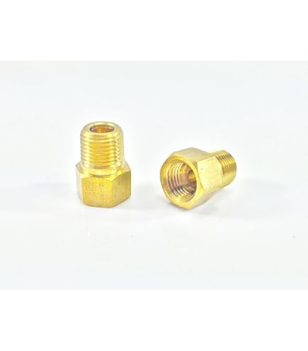 3/8 x 24 Brass Inline Brake Pipe Fitting Joiner Connector