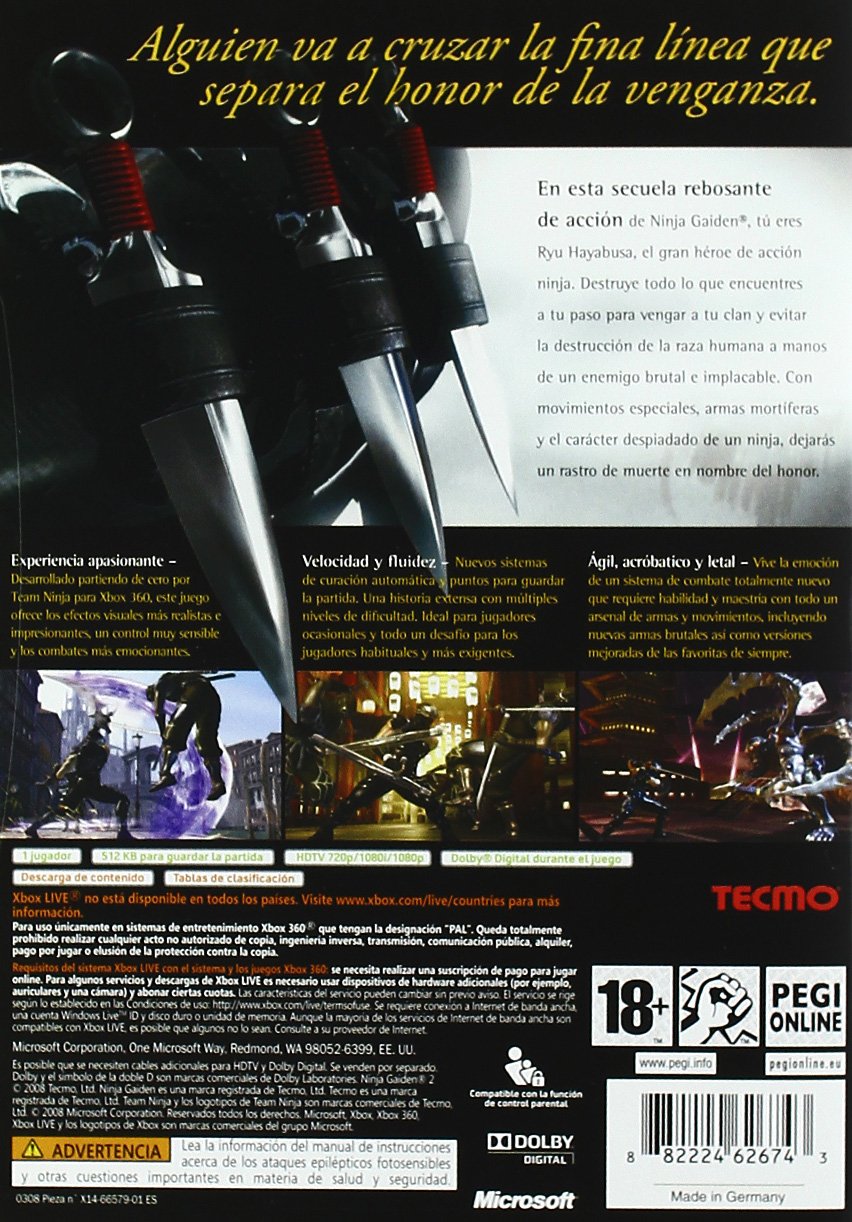 Ninja gaiden online Siéntete como un auténtico guerrero.