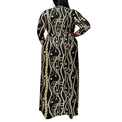Runwind Plus Size wrap Dress Sexy 3/4 Sleeve V Neck