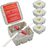 Open Splice Junction Box (4 Pack), 5 Second Installation - Electrical Wire Splice Cubes