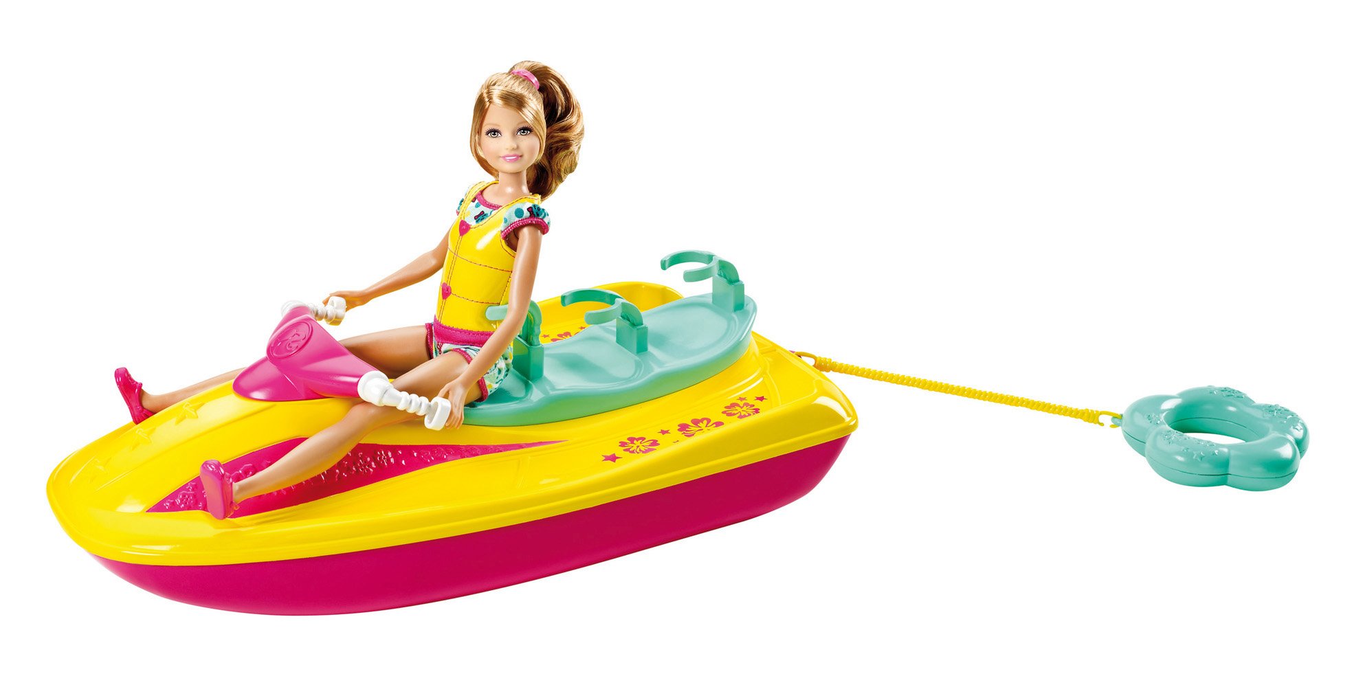 barbie camping fun jet ski