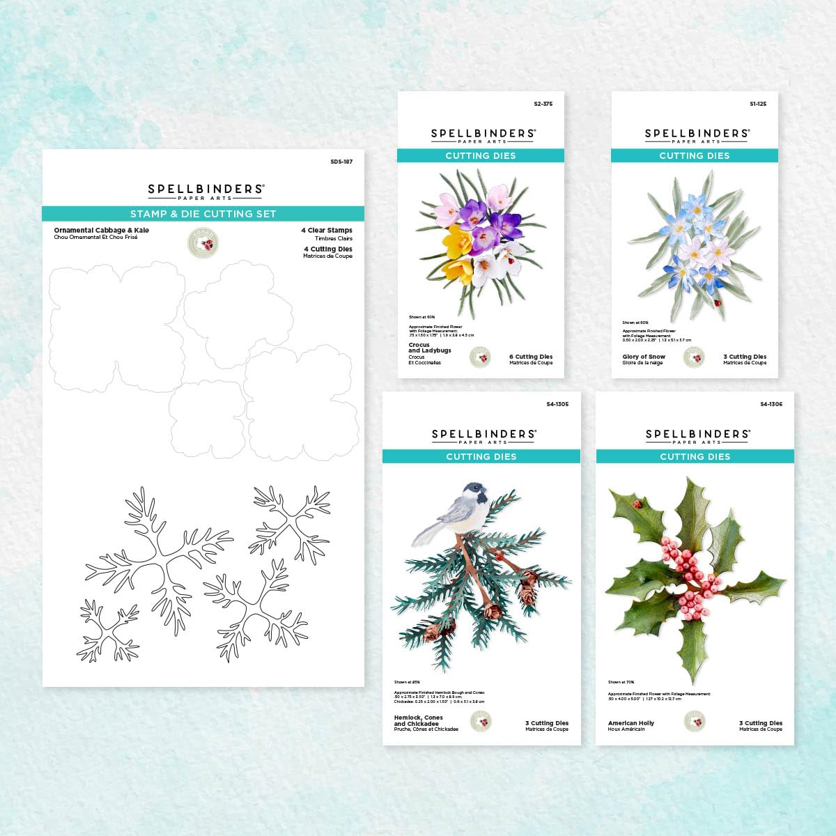 Spellbinders The Snow Garden Dies Bundle