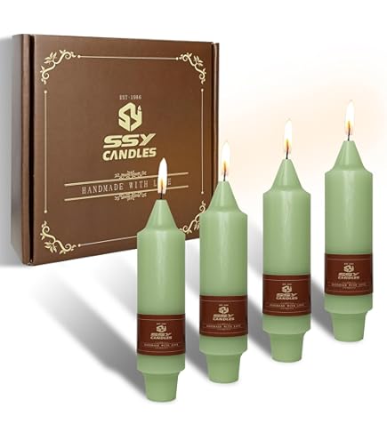DRomance Velas Cónicas Sin Llama De Marfil Con Control Remoto Y Temporizador, Paquete De 6 Velas LED Parpadeantes Que Funcionan Con Pilas, Cera Real, Luz Regulable, Decoración De Cenas, Bodas Y