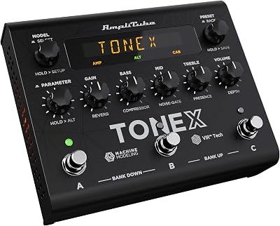 IK Multimedia TONEX Pedal AI Tone Modeling Multi Effects Processor