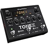 IK Multimedia TONEX Pedal: Stereo multi-effects guitar and bass pedal with 150 Presets, 15 Pre/Post FX, Tuner, Tap Tempo, Hea