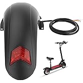 Yungeln Rear Mudguard with Taillight Scooter Fender Bracket Replacement Accessory Compatible with Kugoo M4, M4Pro Electric Scooter