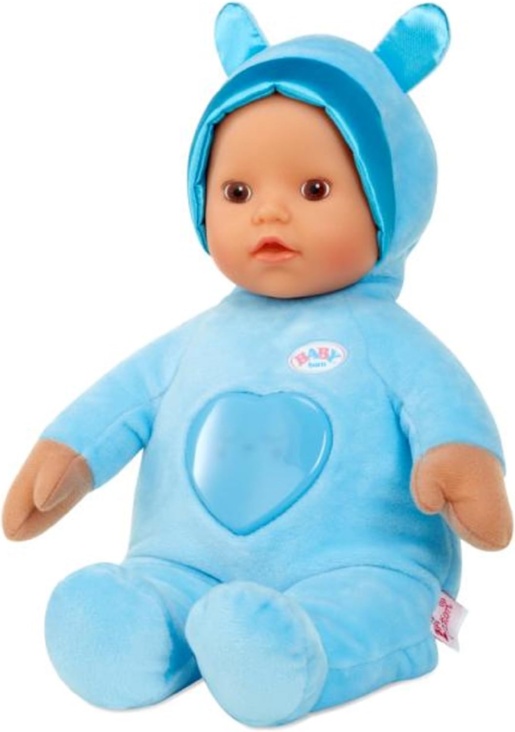 baby born goodnight lullaby brown eyes realistic baby doll