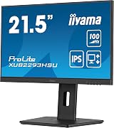 iiyama -B6 21.5" IPS 1920x1080 100Hz HDMI DisplayPort HAS Monitor view 4