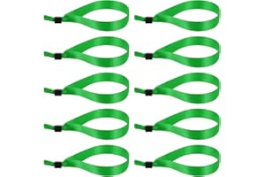 PATIKIL Disposable Cloth Wristbands for Events Adjustable Cloth Event Wristbands Colored Wrist Bands for Concert Club Parties