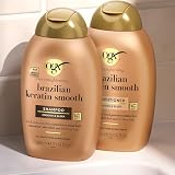 OGX Ever Straightening Brazilian Keratin Shampoo 385ml Smooth Shiny Hair view 5