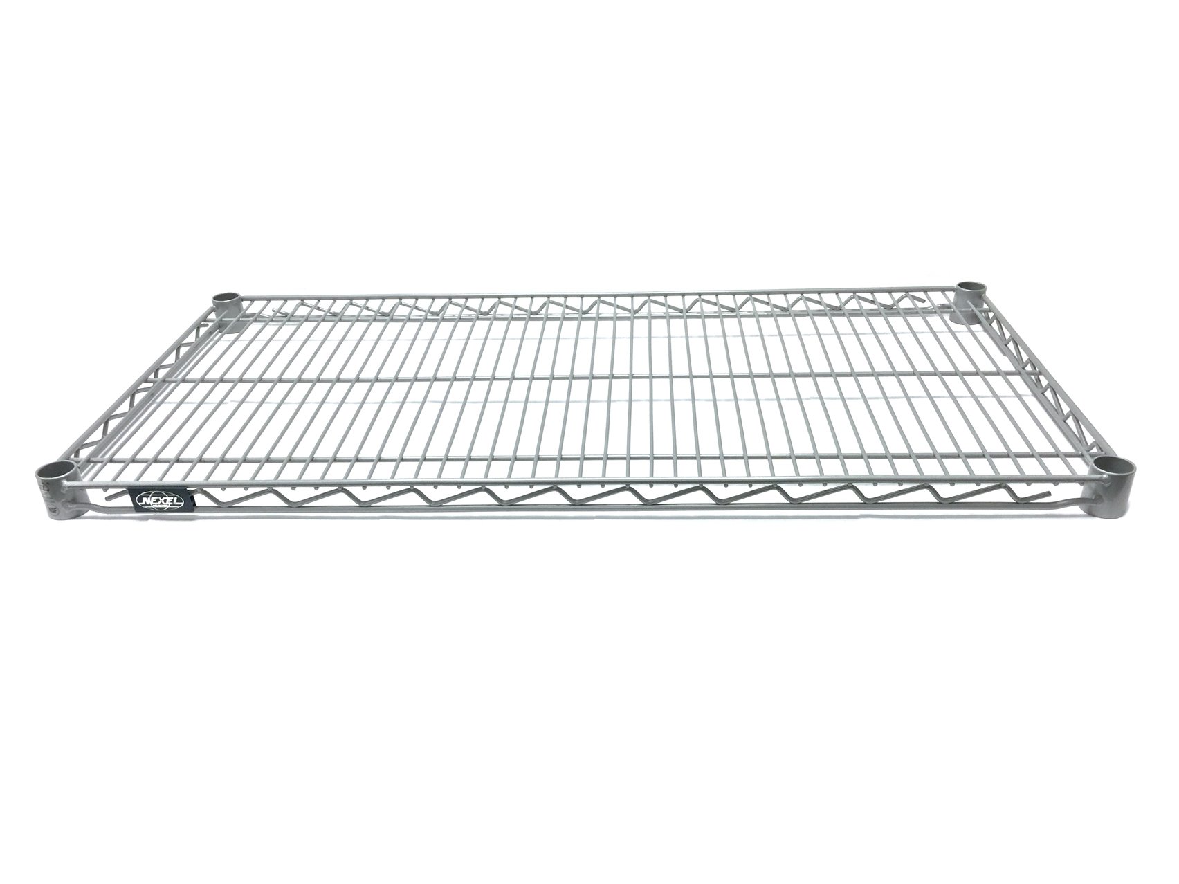 Nexel Wire Shelf, Silver Epoxy Finish, 18″W x 36″L