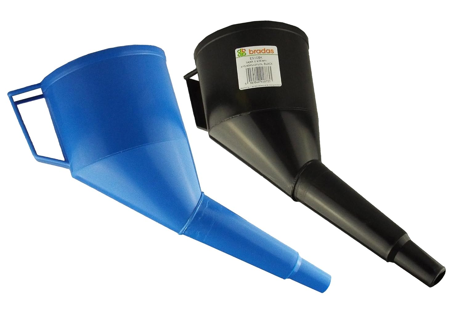 Fuel funnels (PACK OF 2) AVOID CROSS CONTAMINATION,1x blue,1x black