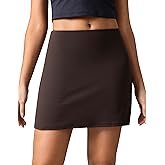 Colorfulkoala Dreamlux Tennis Skirt with Inner Shorts Pockets High Waisted Casual Athletic Golf Skort for Women