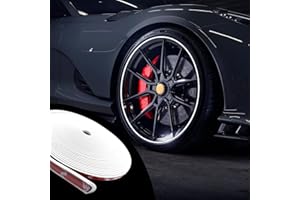 Tecledsn Rim Protector for Car Wheels, Car Wheel Protector, Car Wheel Decorative Strip with Adhesive Tape, Vehicle Tire Guard