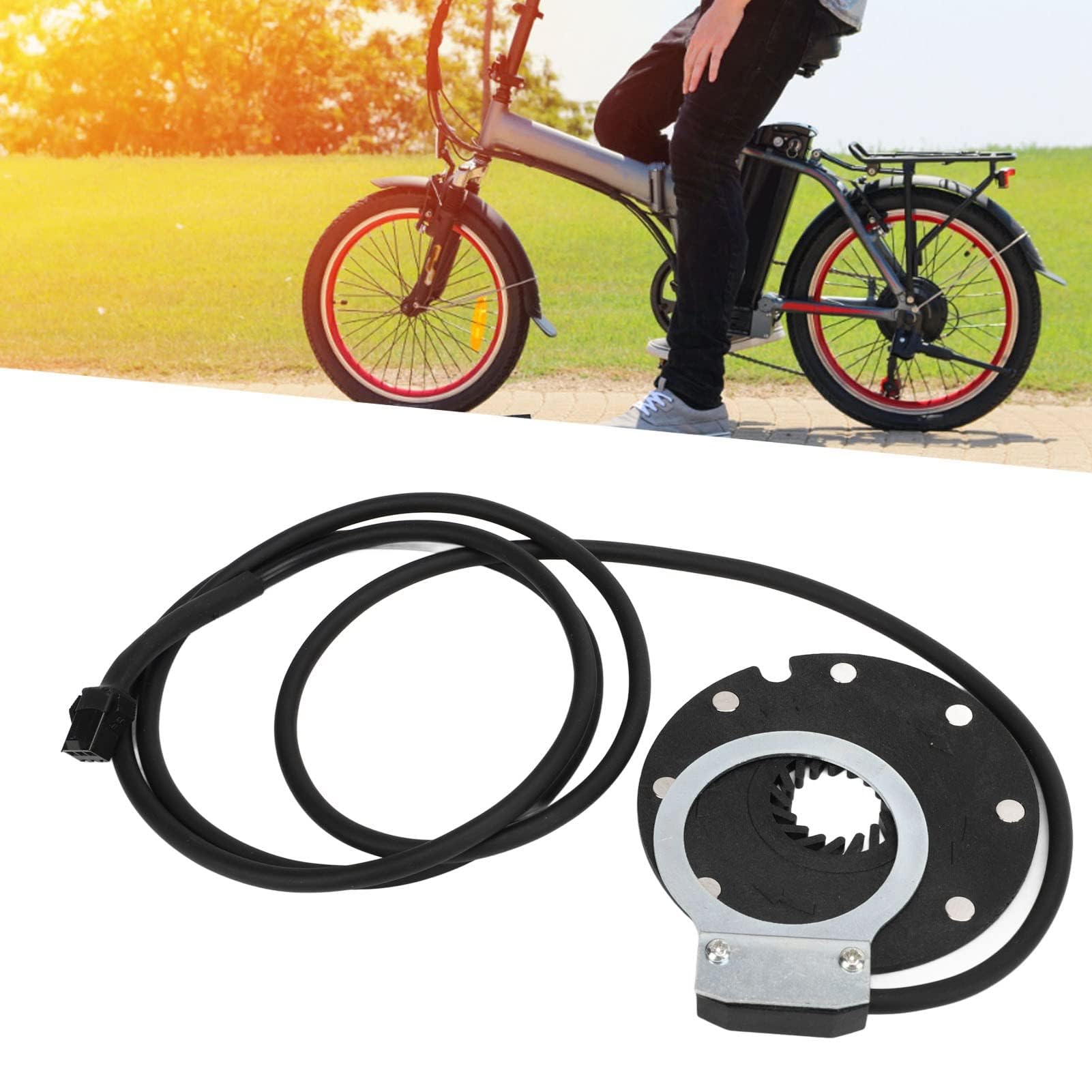 DEWIN Bike Speed Sensor Electric Bike Power Pedal Assist Sensor Bicycle Pedal 12 Magnets E-bike PAS System Assistant Sensor